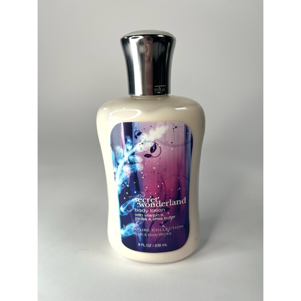 New Rare Bath Body Works Secret Wonderland Shea Butter Vitamin E Lotion 8oz
